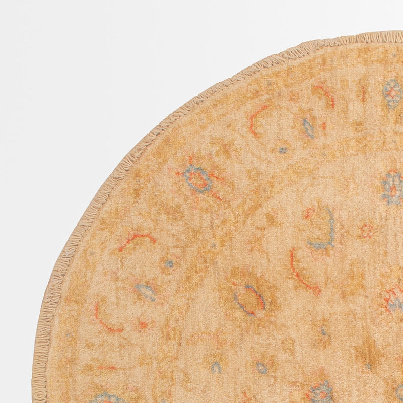 Ziegler Carpet rundt  - 99 x 98 cm - beige