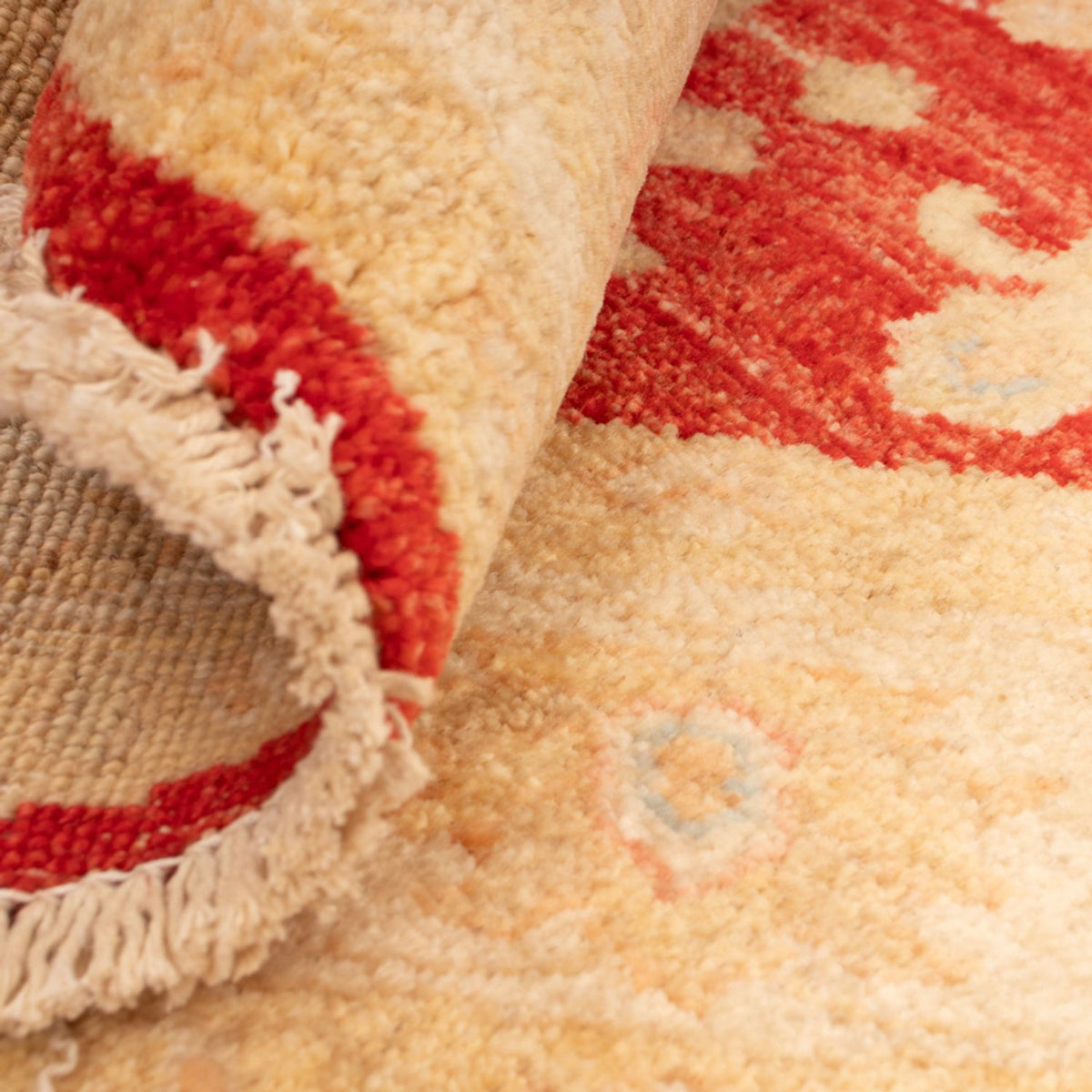 Ziegler Carpet rundt  - 99 x 96 cm - rød