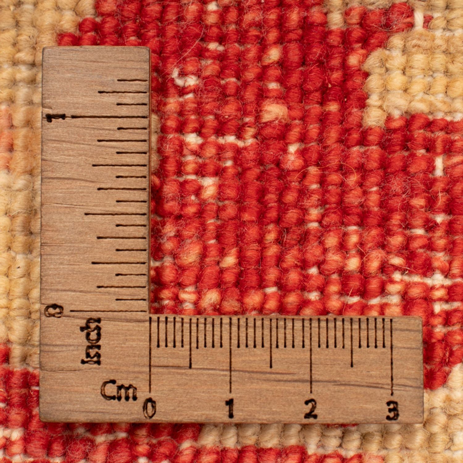 Ziegler Carpet rundt  - 99 x 96 cm - rød