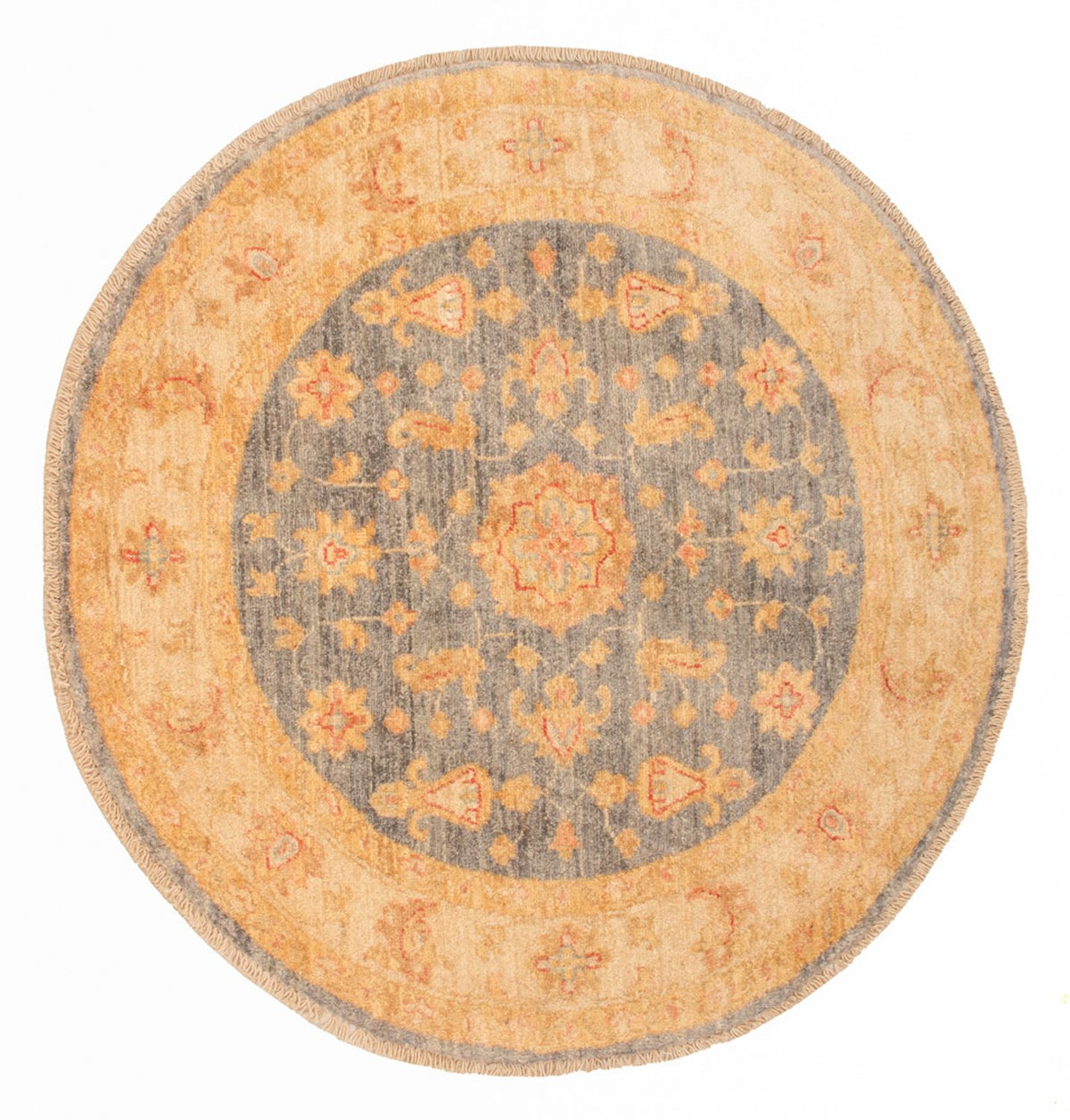 Ziegler Carpet rundt  - 97 x 101 cm - lys beige
