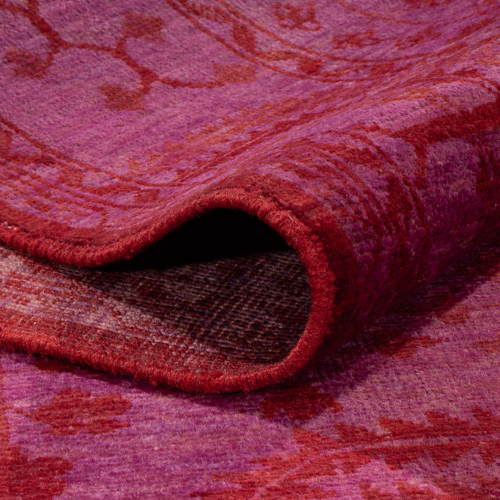 Ziegler Tæppe - Moderne - Vintage / farvet - 197 x 139 cm - lilla