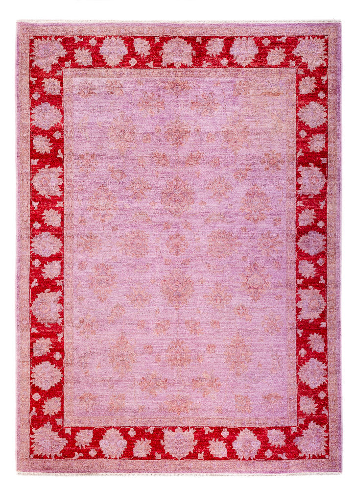 Ziegler Tæppe - Moderne - Vintage / farvet - 203 x 149 cm - pink