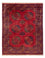 Afghansk tæppe - Kunduz - 194 x 156 cm - rød