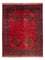 Afghansk tæppe - Kunduz - 198 x 155 cm - rød