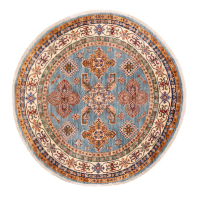 Ziegler Carpet - Kazak rundt  - 148 x 147 cm - blå