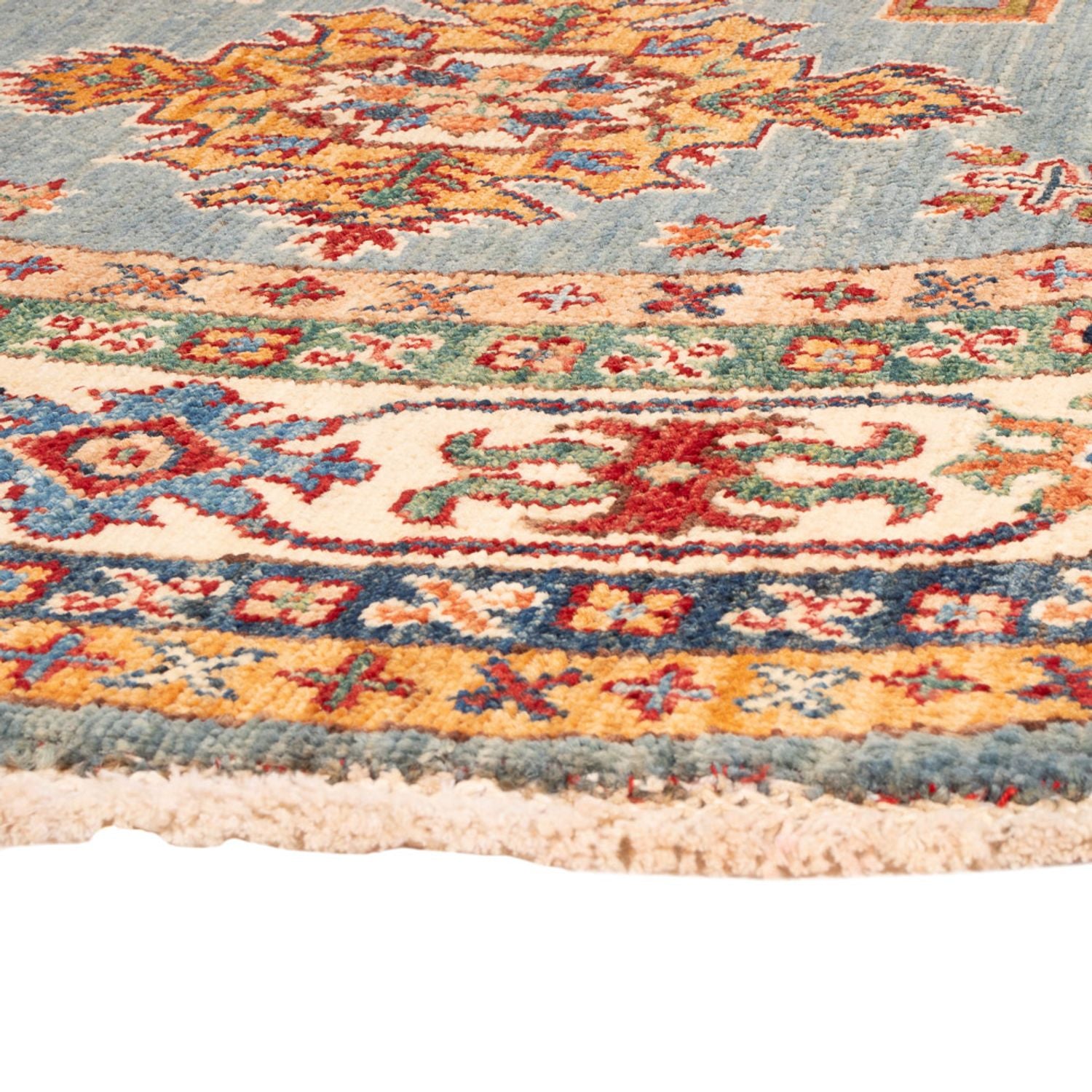Ziegler Carpet - Kazak rundt  - 148 x 147 cm - blå