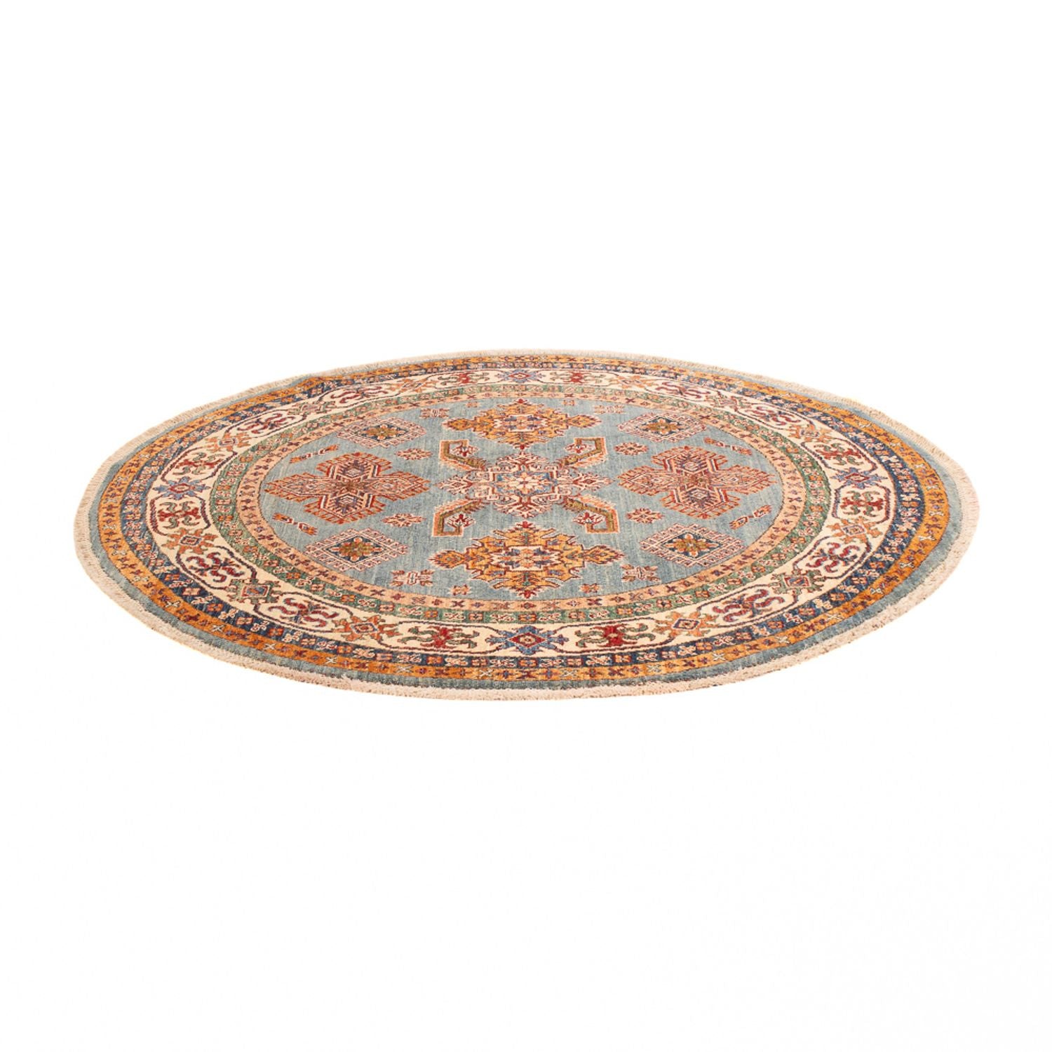 Ziegler Carpet - Kazak rundt  - 148 x 147 cm - blå