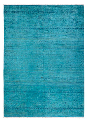 Ziegler Tæppe - Moderne - Vintage / farvet - 210 x 153 cm - blå