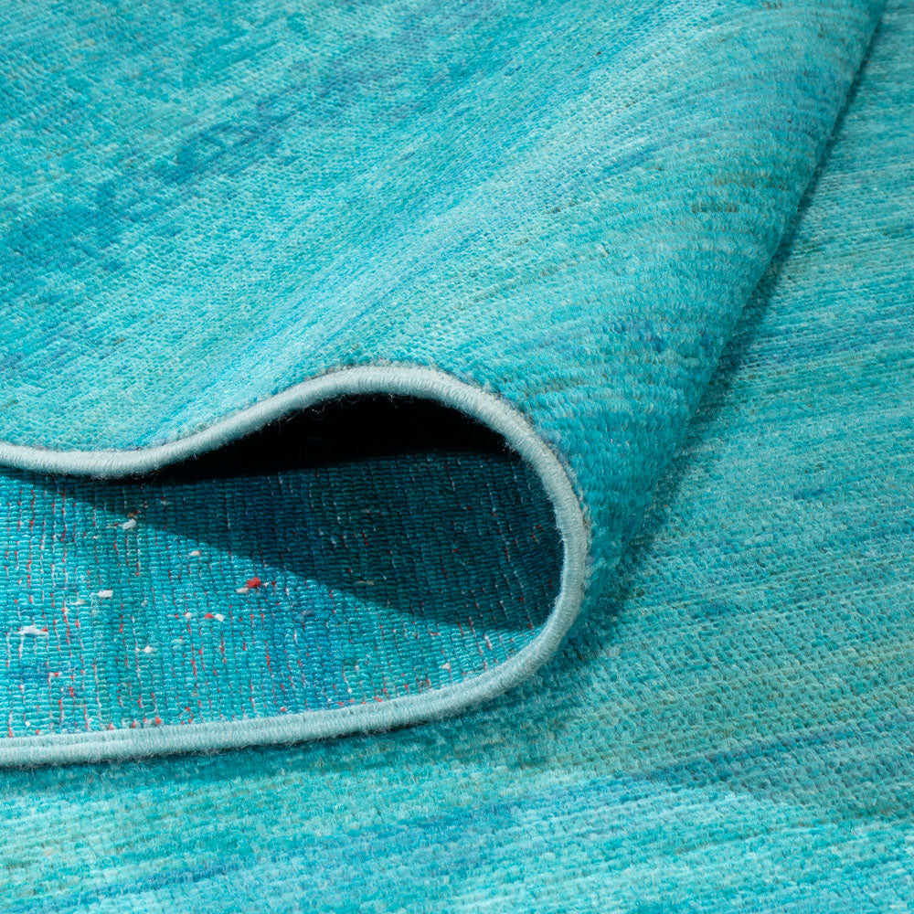 Ziegler Tæppe - Moderne - Vintage / farvet - 210 x 153 cm - blå