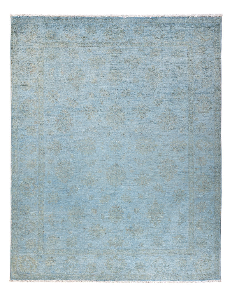 Ziegler Tæppe - Moderne - Vintage / farvet - 194 x 149 cm - lyseblå
