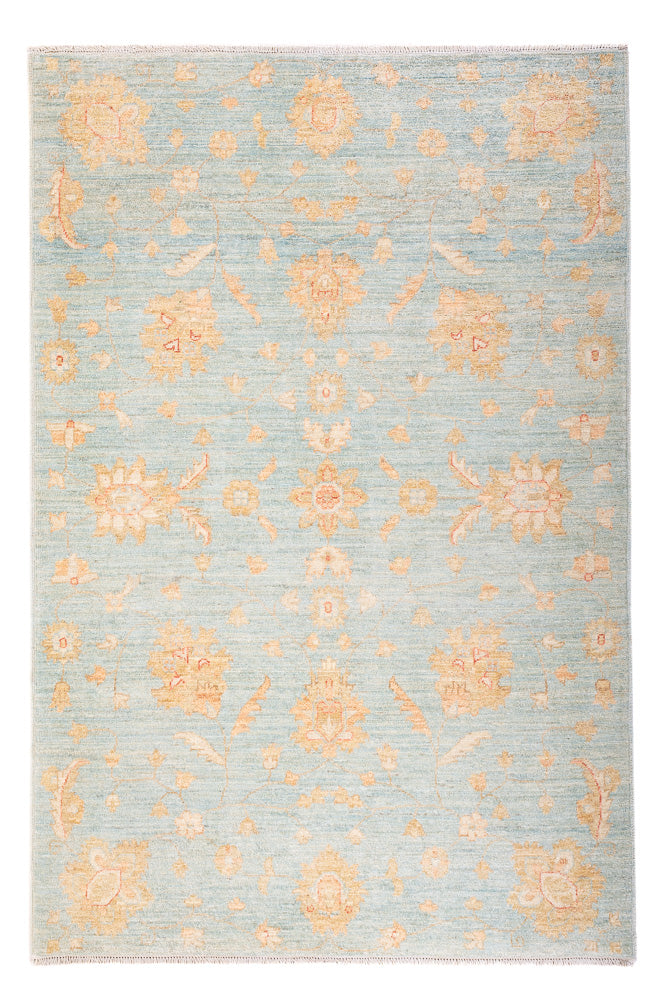 Ziegler Carpet - 185 x 121 cm - havblå