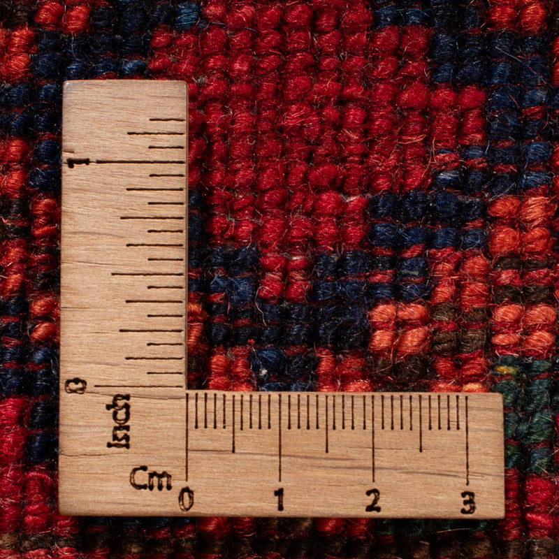 Afghansk tæppe - 179 x 123 cm - rød