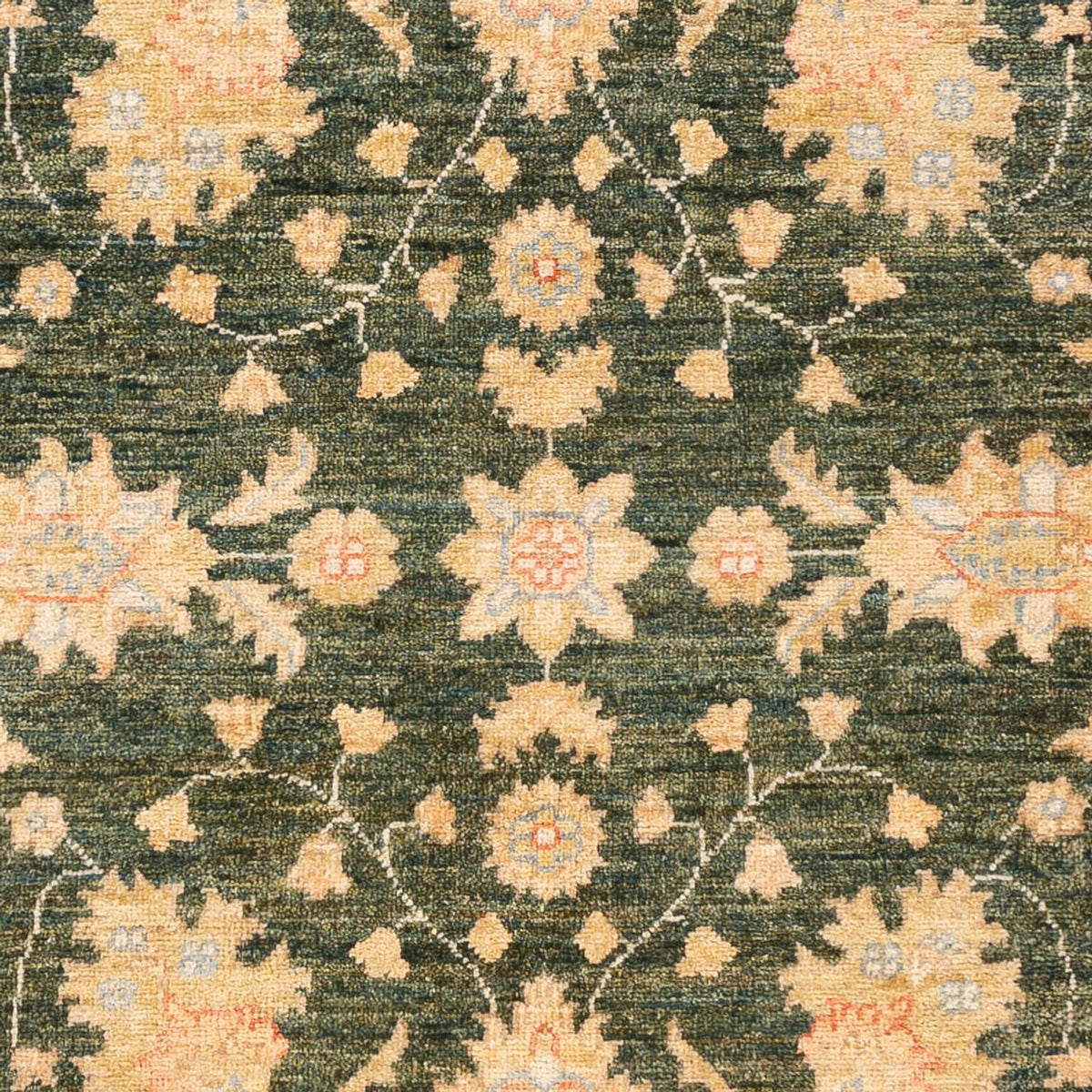 Ziegler Carpet - 175 x 125 cm - olivengrøn