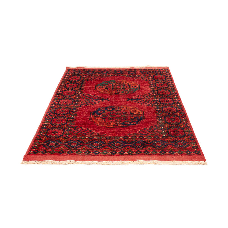 Afghansk tæppe - 173 x 101 cm - rød