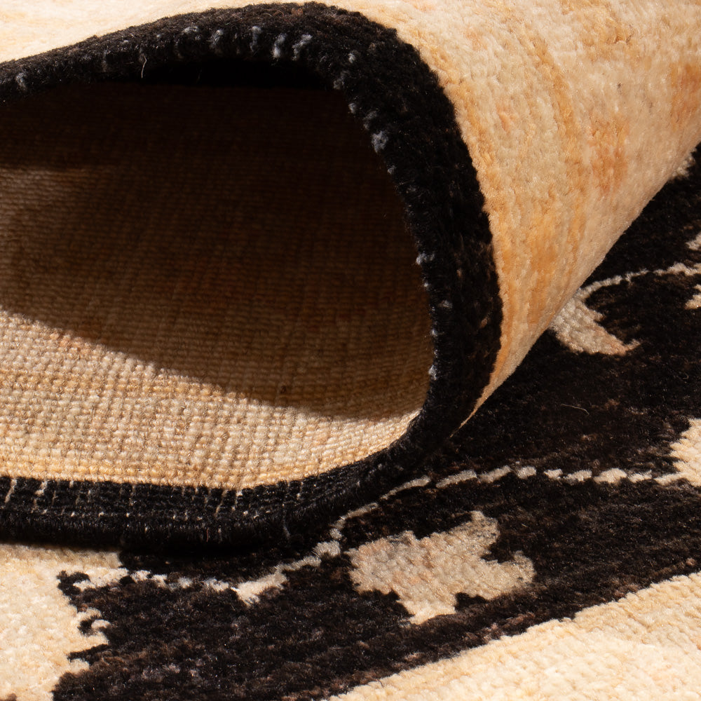 Ziegler Carpet - 175 x 118 cm - sort