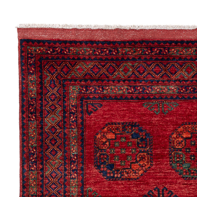 Afghansk tæppe - Kunduz - 317 x 213 cm - rød