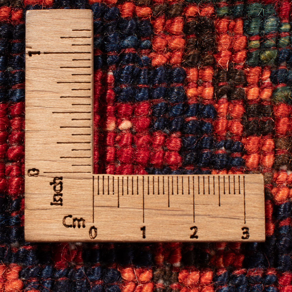 Afghansk tæppe - Kunduz - 317 x 213 cm - rød