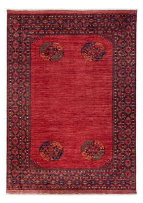 Afghansk tæppe - Kunduz - 296 x 217 cm - rød