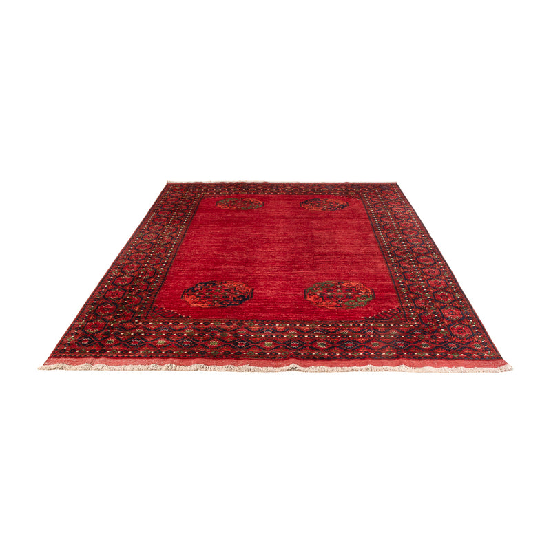 Afghansk tæppe - Kunduz - 296 x 217 cm - rød