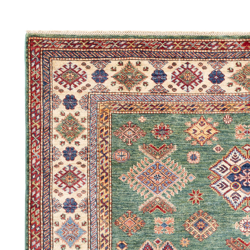 Ziegler Carpet - Kazak - 296 x 201 cm - lysegrøn