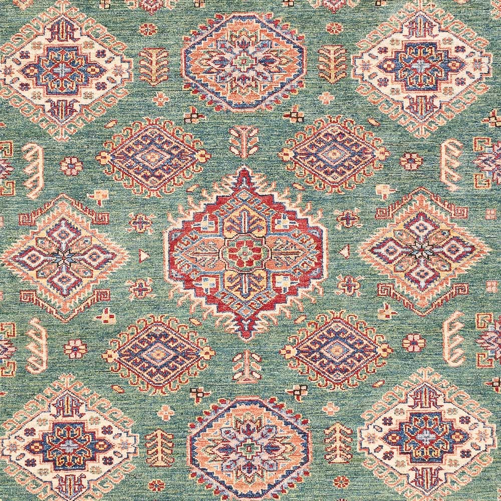 Ziegler Carpet - Kazak - 290 x 198 cm - lysegrøn