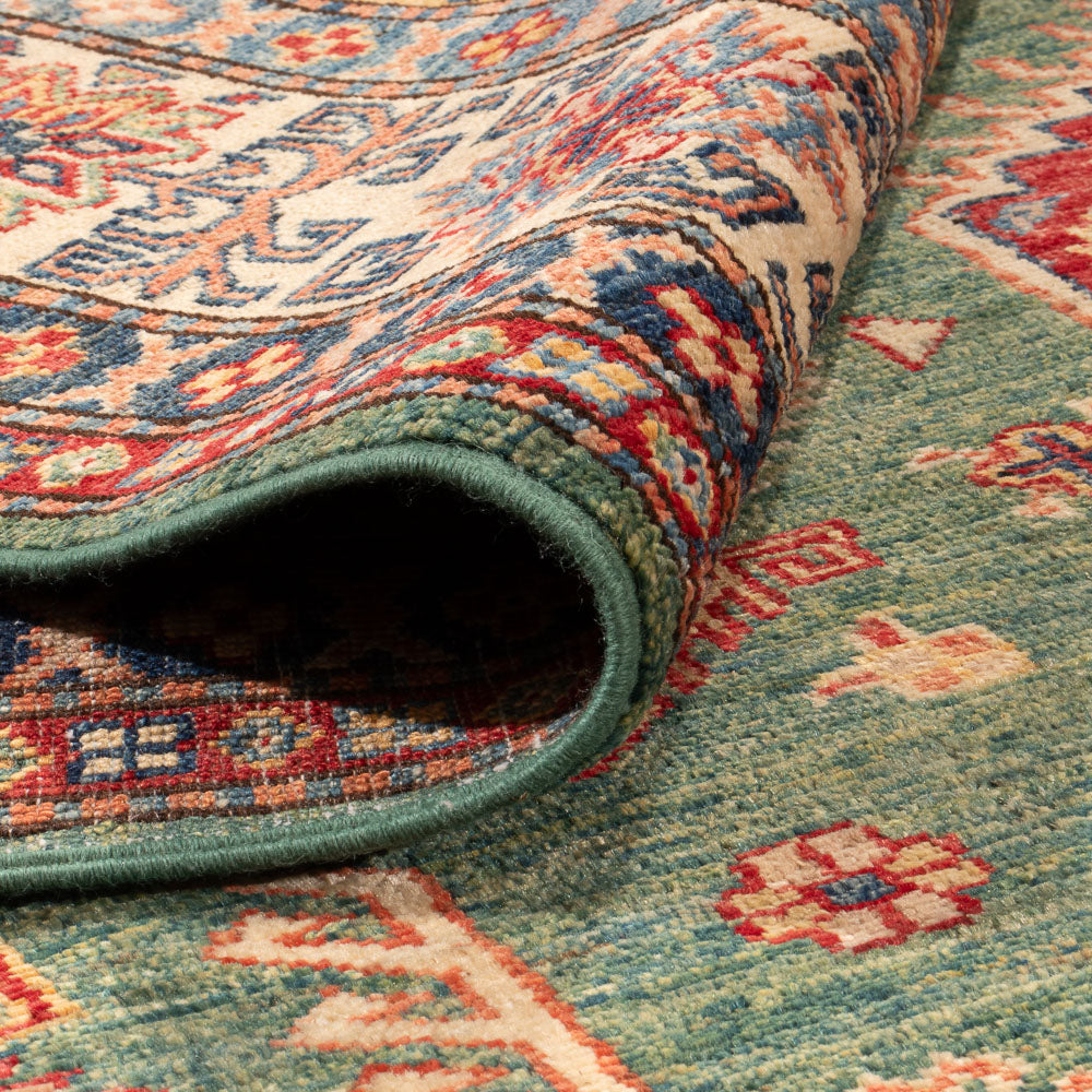 Ziegler Carpet - Kazak - 290 x 198 cm - lysegrøn