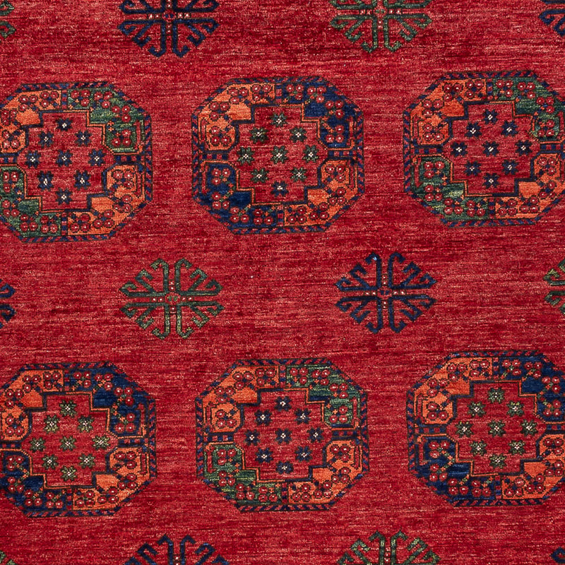Afghansk tæppe - Kunduz - 307 x 207 cm - rød