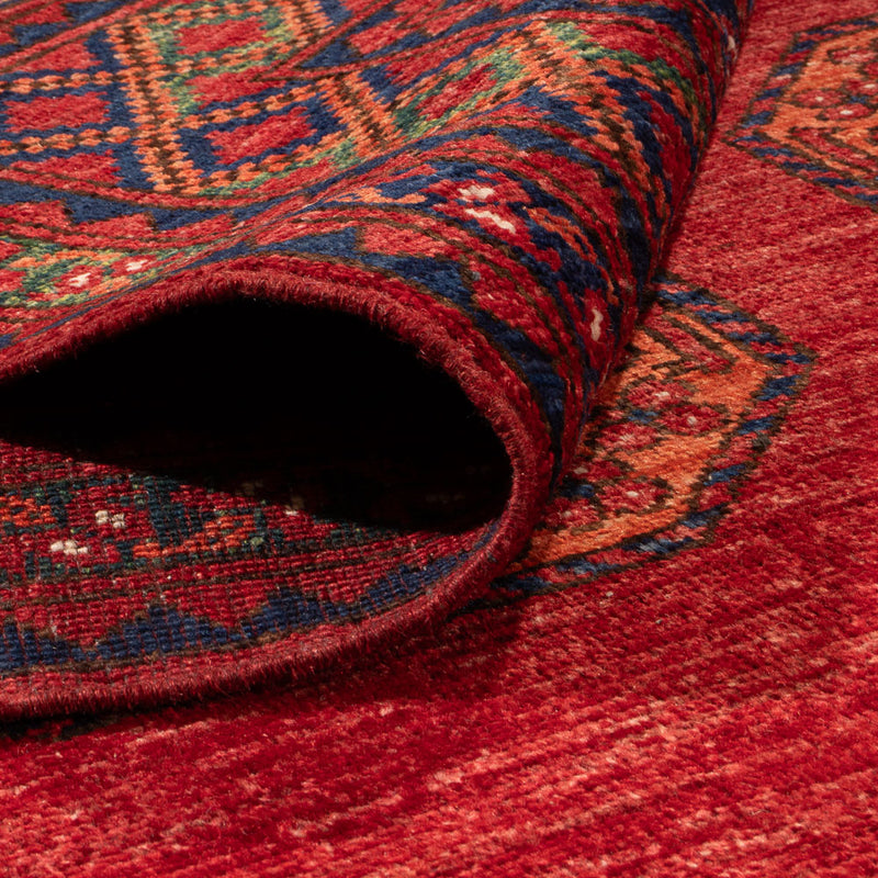 Afghansk tæppe - Kunduz - 307 x 207 cm - rød