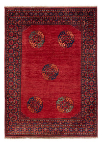 Afghansk tæppe - Kunduz - 291 x 212 cm - rød