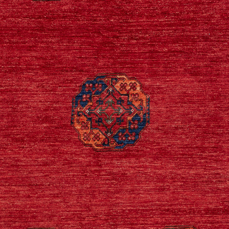 Afghansk tæppe - Kunduz - 291 x 212 cm - rød