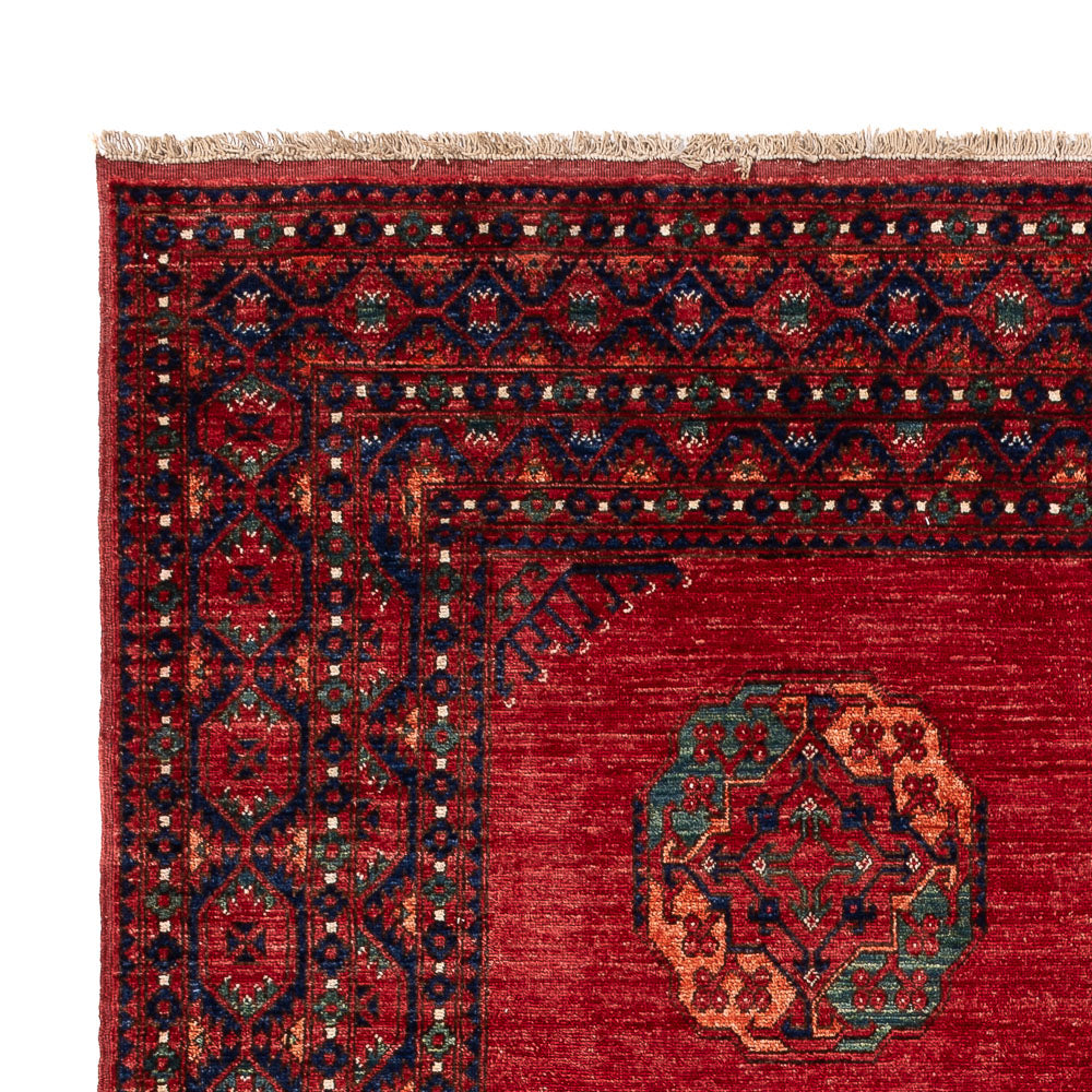 Afghansk tæppe - Kunduz - 291 x 212 cm - rød