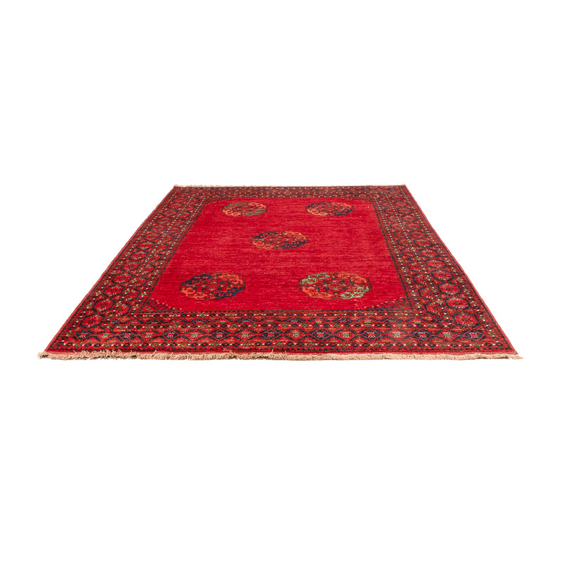 Afghansk tæppe - Kunduz - 291 x 212 cm - rød