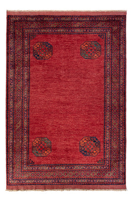 Afghansk tæppe - Kunduz - 294 x 206 cm - rød
