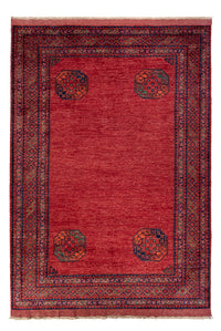 Afghansk tæppe - Kunduz - 294 x 206 cm - rød