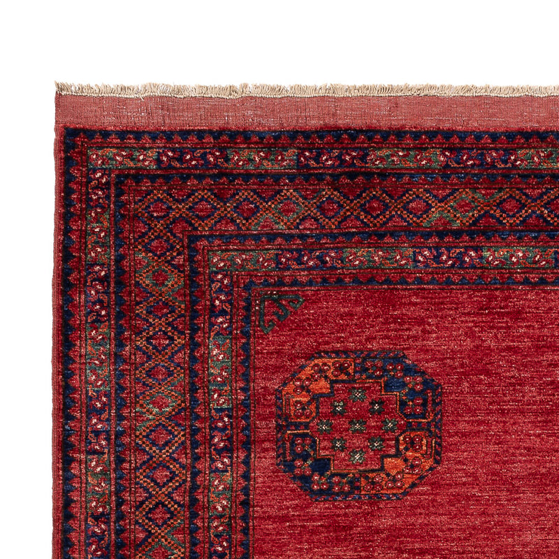 Afghansk tæppe - Kunduz - 294 x 206 cm - rød