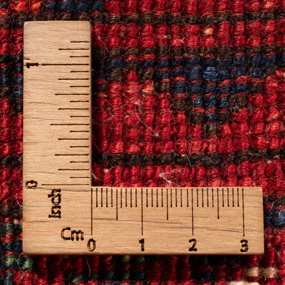 Afghansk tæppe - Kunduz - 294 x 206 cm - rød