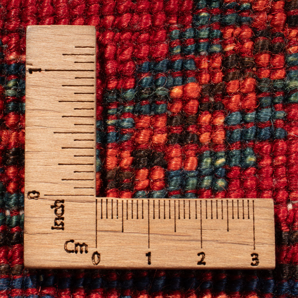 Afghansk tæppe - Kunduz - 297 x 207 cm - rød