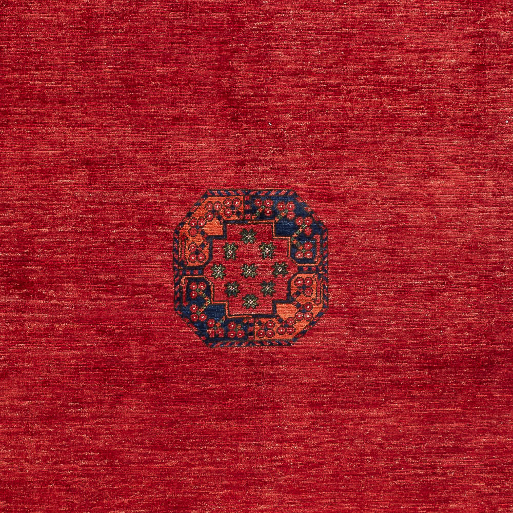 Afghansk tæppe - Kunduz - 305 x 204 cm - rød