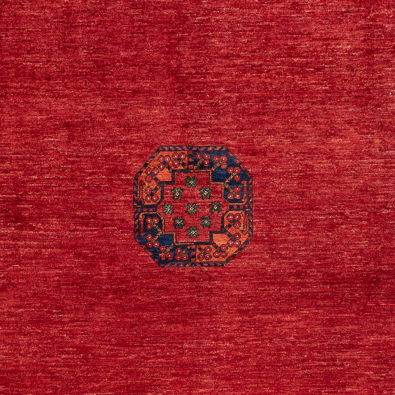Afghansk tæppe - Kunduz - 305 x 204 cm - rød