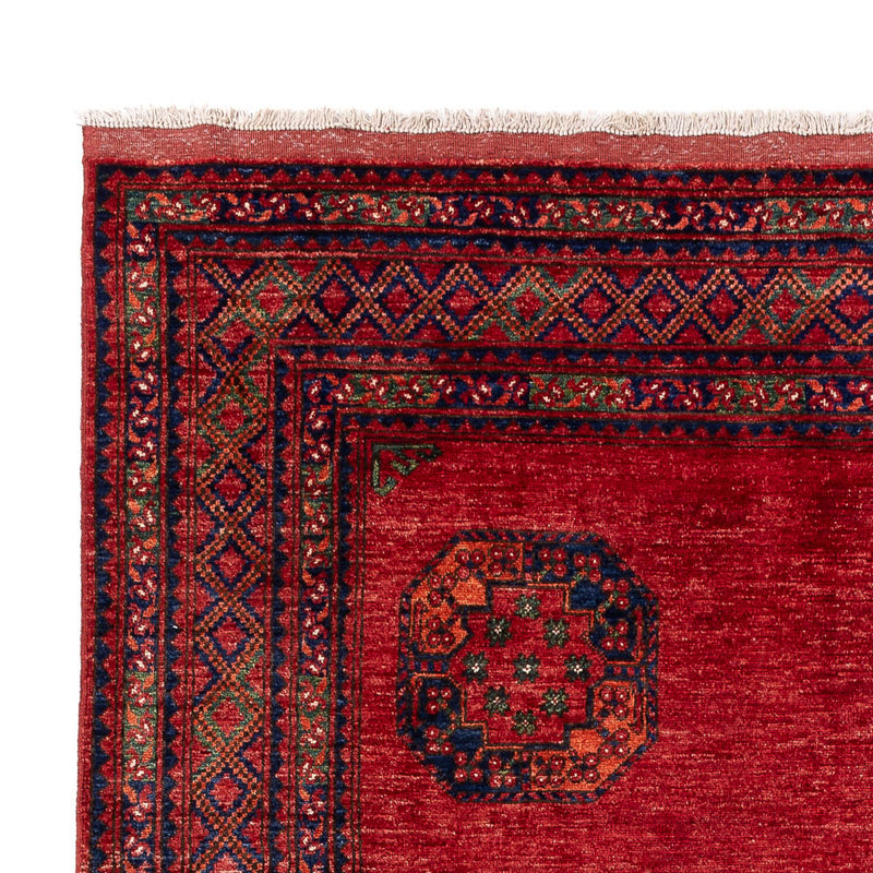 Afghansk tæppe - Kunduz - 305 x 204 cm - rød