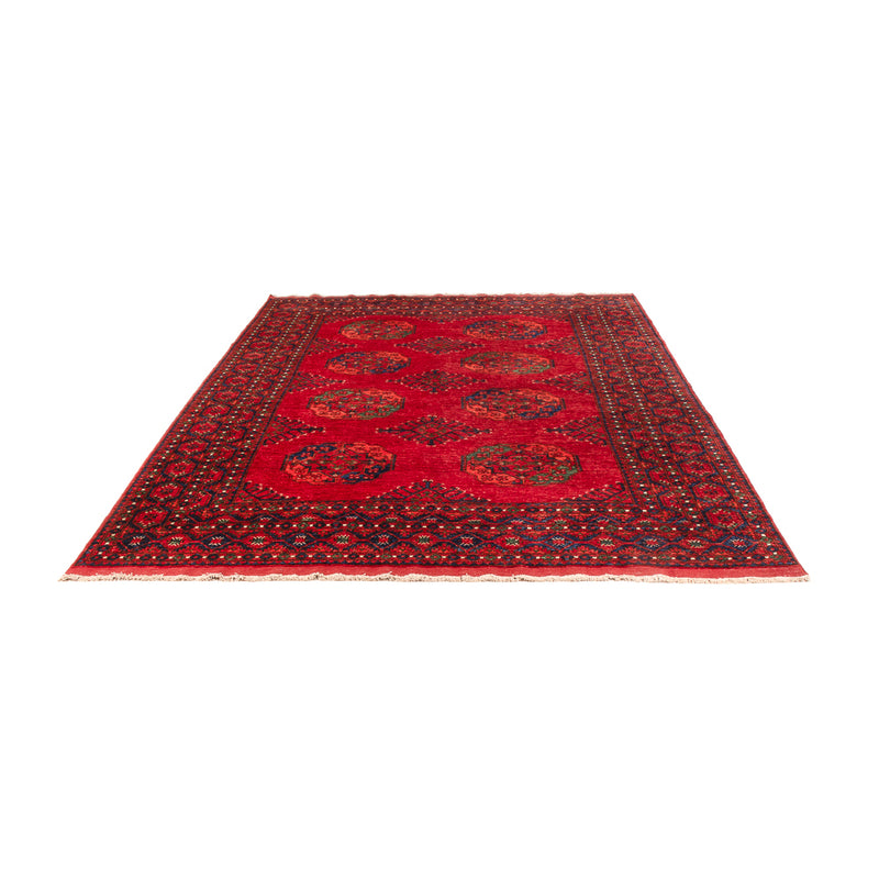 Afghansk tæppe - Kunduz - 312 x 208 cm - rød