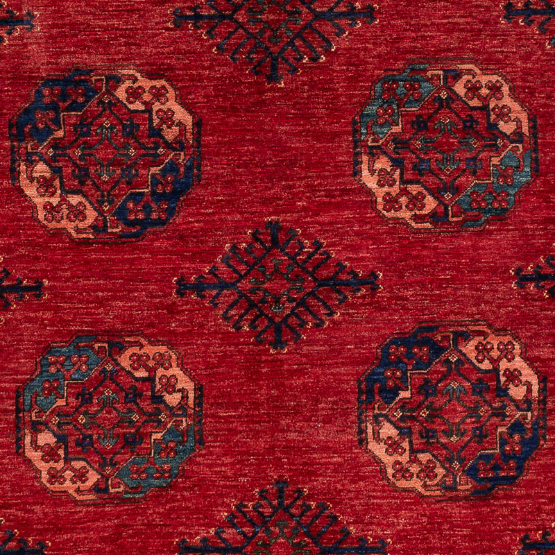 Afghansk tæppe - Kunduz - 287 x 215 cm - rød
