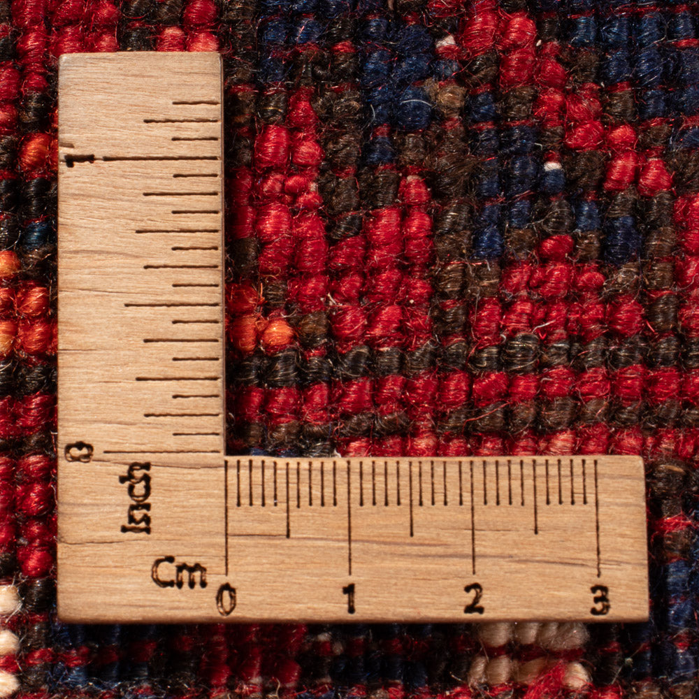 Afghansk tæppe - Kunduz - 296 x 207 cm - lysrød