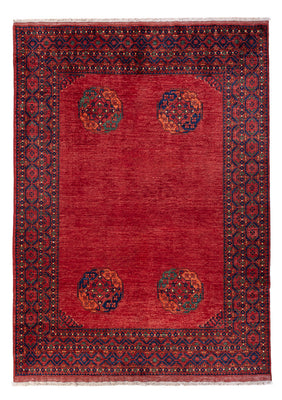 Afghansk tæppe - Kunduz - 288 x 216 cm - rød