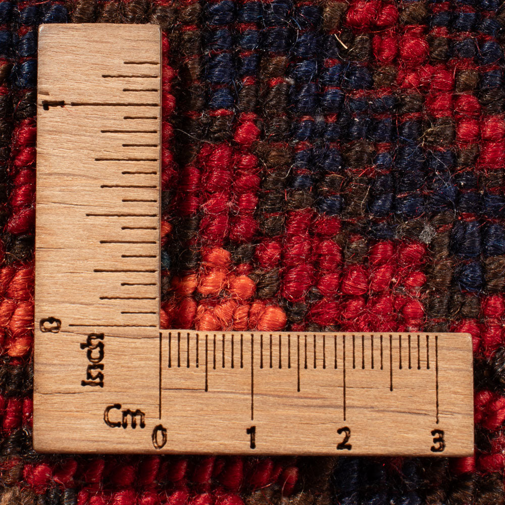 Afghansk tæppe - Kunduz - 288 x 216 cm - rød