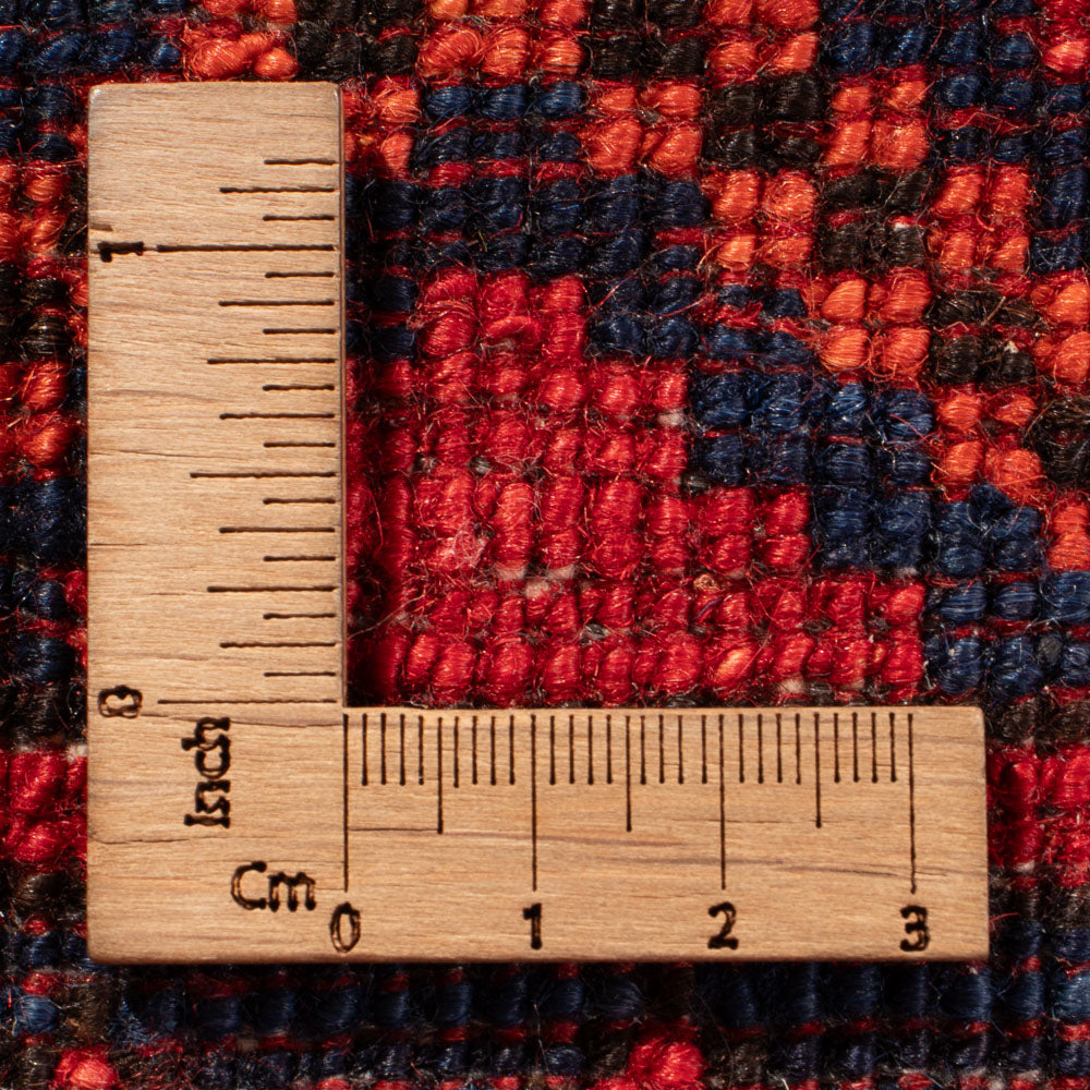 Afghansk tæppe - Kunduz - 302 x 203 cm - rød