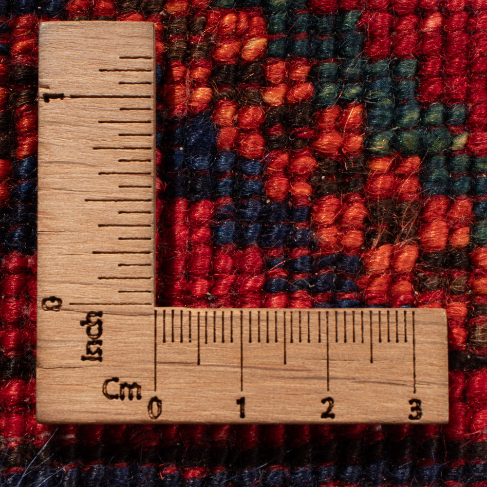 Afghansk tæppe - Kunduz - 305 x 203 cm - rød