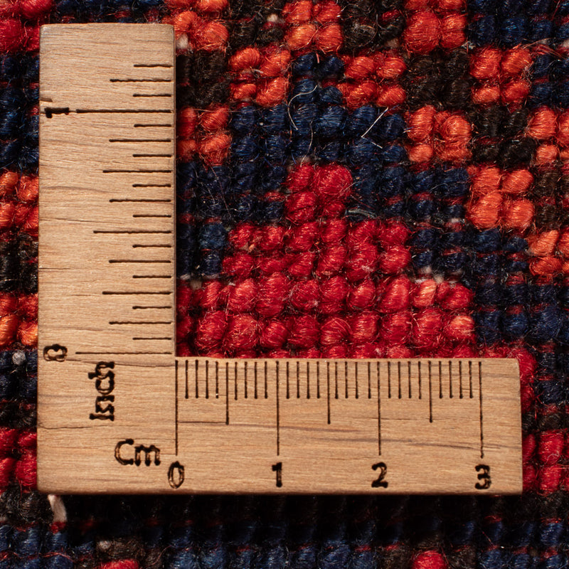 Afghansk tæppe - Kunduz - 300 x 201 cm - rød
