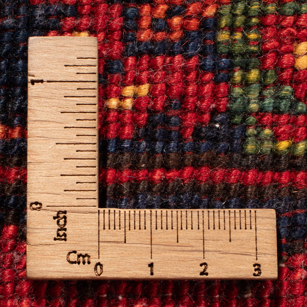 Afghansk tæppe - Kunduz - 301 x 200 cm - rød