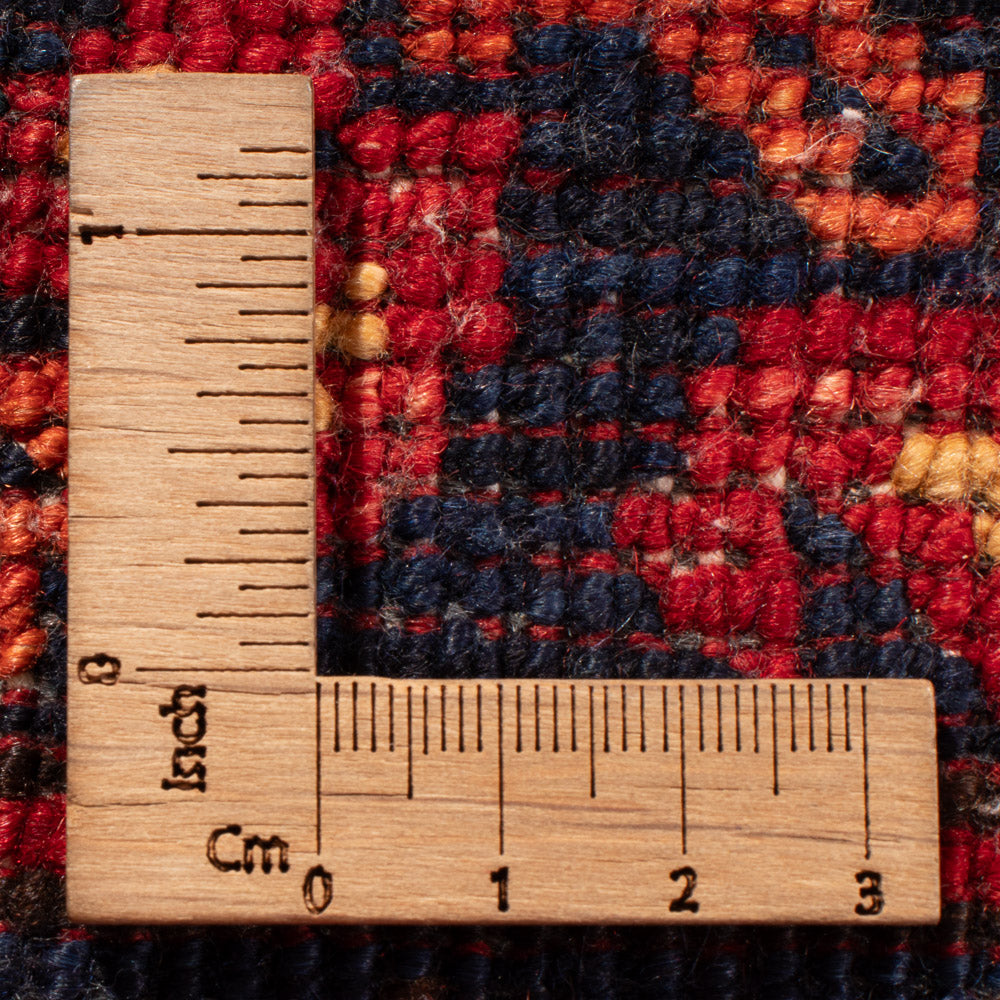 Afghansk tæppe - Kunduz - 300 x 206 cm - rød